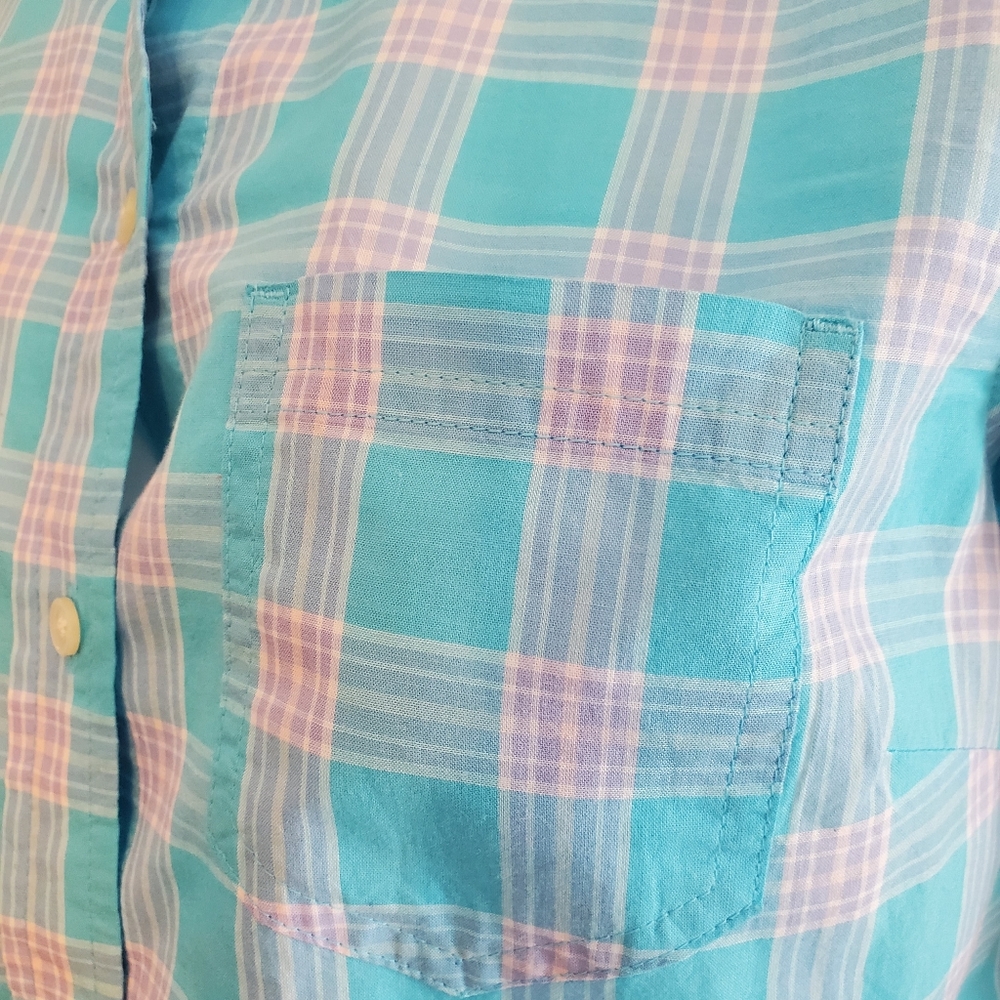 Gap Women's Button Down Patterned Shirt - image 2